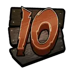 Symbole Dix dans Fist of Destruction